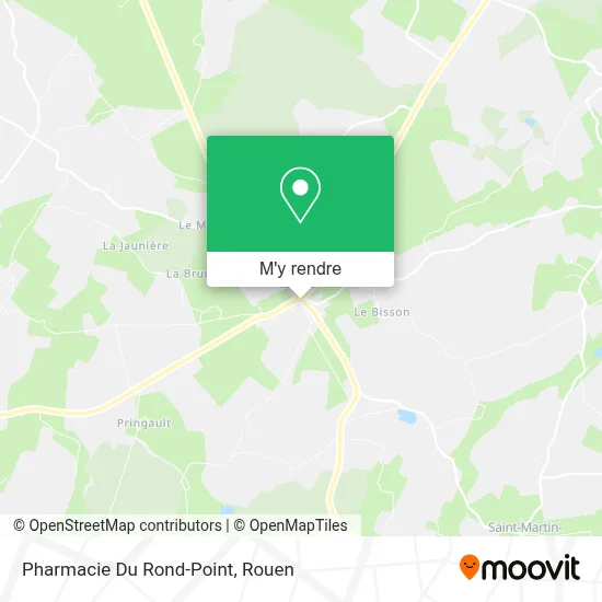 Pharmacie Du Rond-Point plan