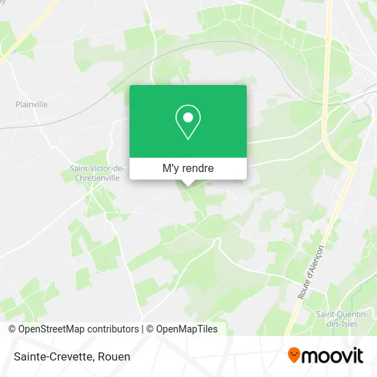 Sainte-Crevette plan