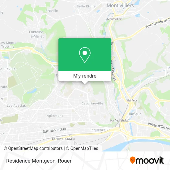 Résidence Montgeon plan