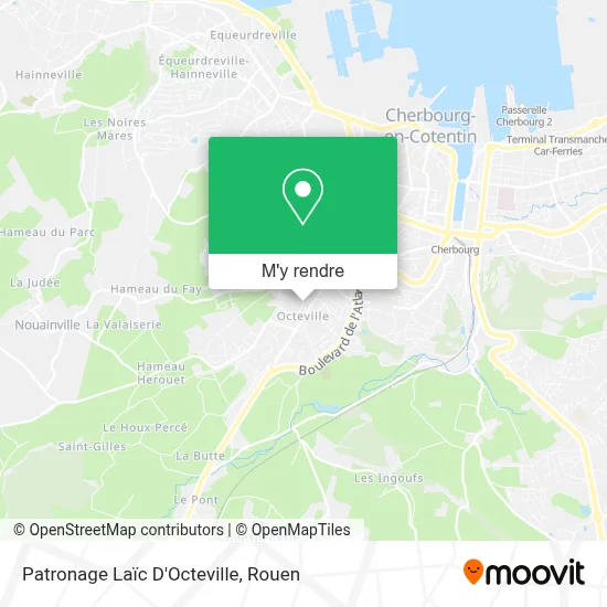 Patronage Laïc D'Octeville plan