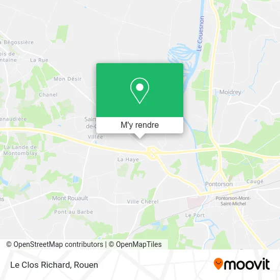 Le Clos Richard plan