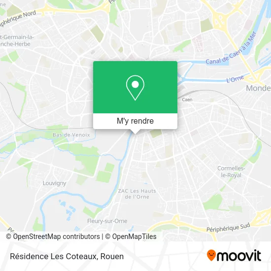 Résidence Les Coteaux plan