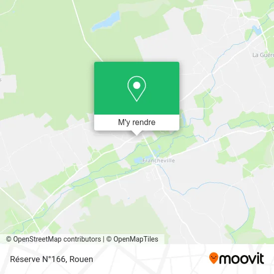 Réserve N°166 plan