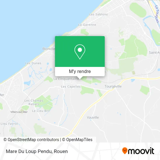 Mare Du Loup Pendu plan