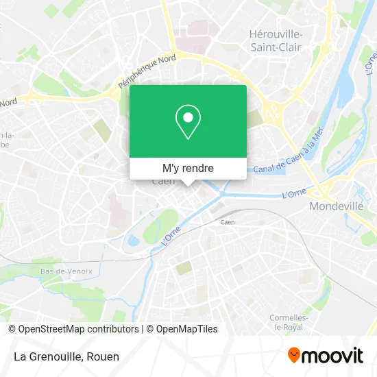 La Grenouille plan