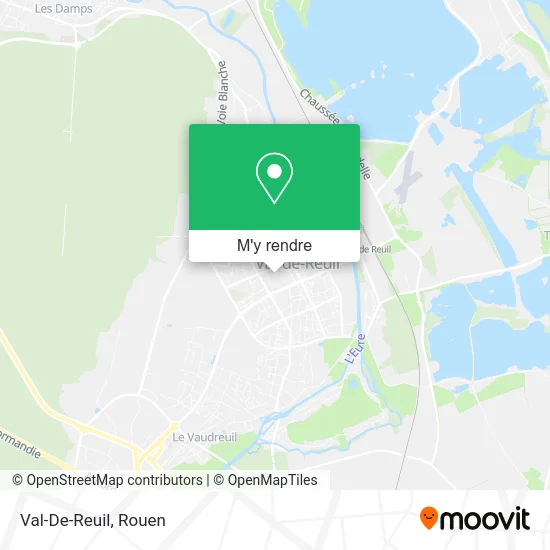 Val-De-Reuil plan