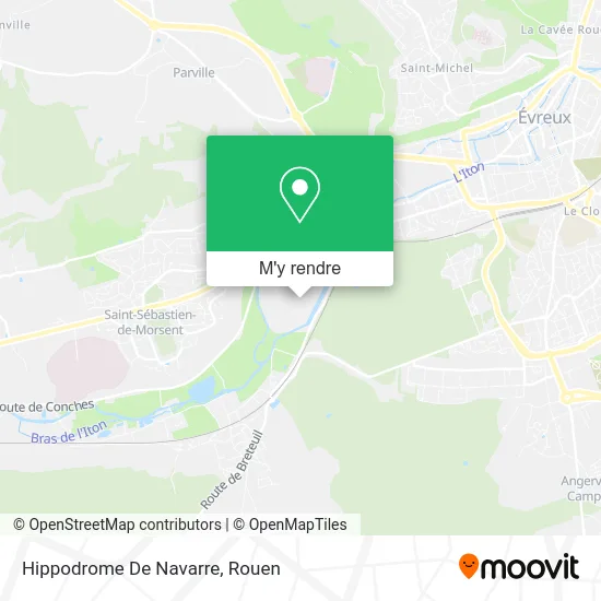 Hippodrome De Navarre plan