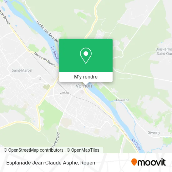 Esplanade Jean-Claude Asphe plan