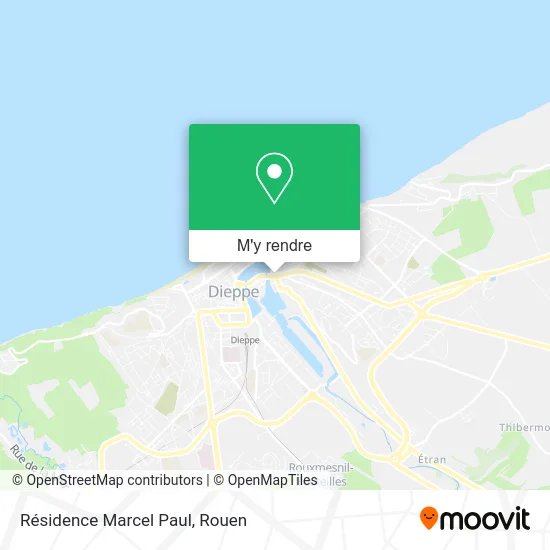 Résidence Marcel Paul plan