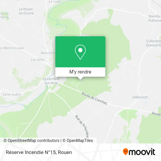 Réserve Incendie N°15 plan