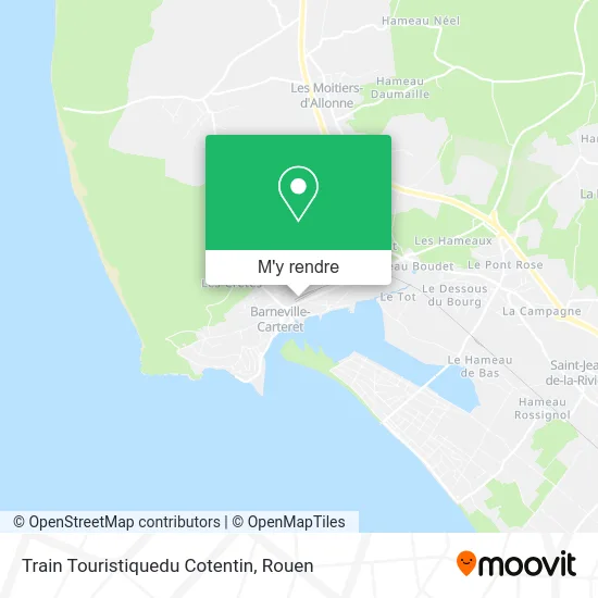 Train Touristiquedu Cotentin plan