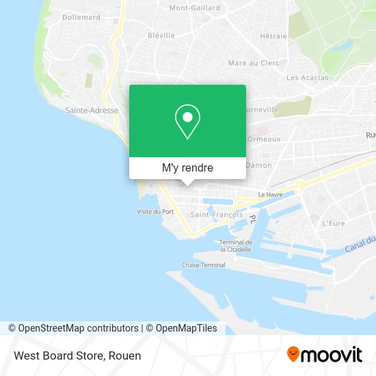 West Board Store plan