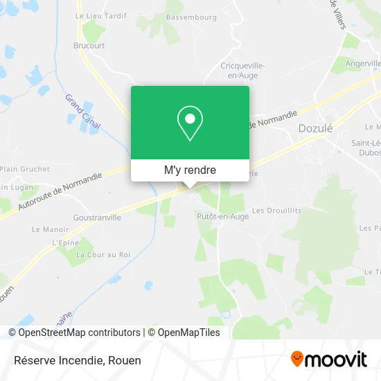 Réserve Incendie plan