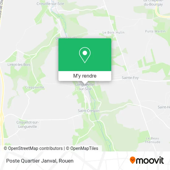 Poste Quartier Janval plan