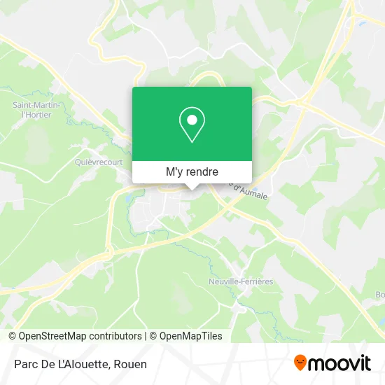 Parc De L'Alouette plan