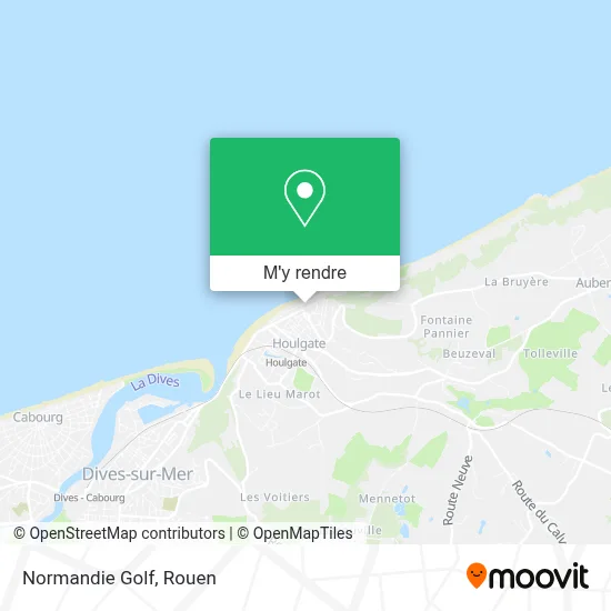 Normandie Golf plan