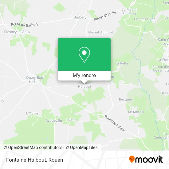 Fontaine-Halbout plan