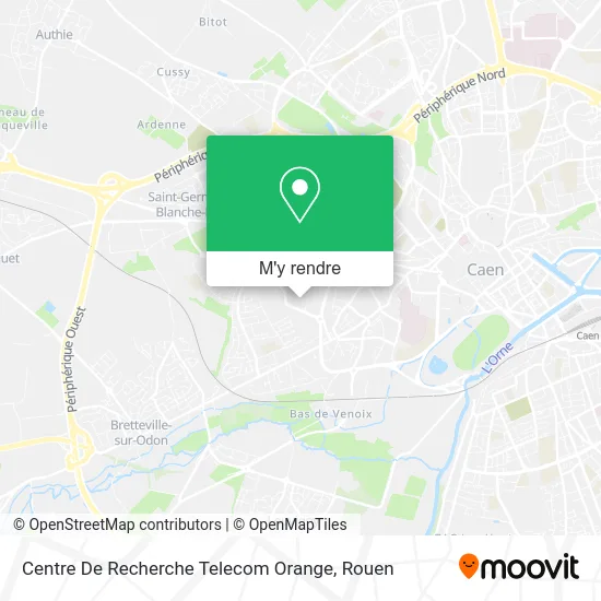 Centre De Recherche Telecom Orange plan