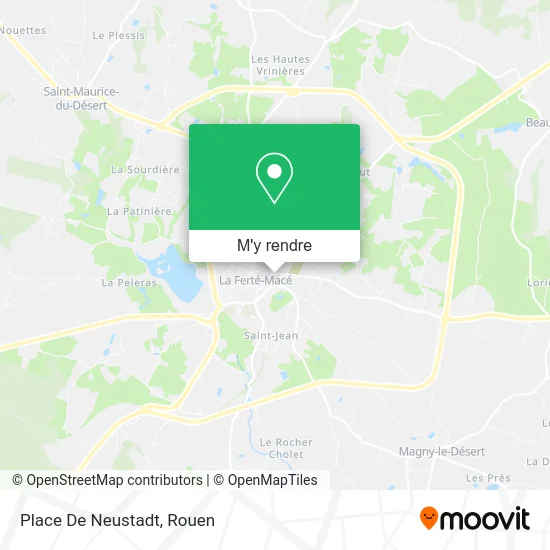 Place De Neustadt plan