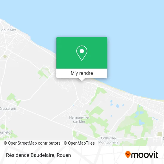 Résidence Baudelaire plan