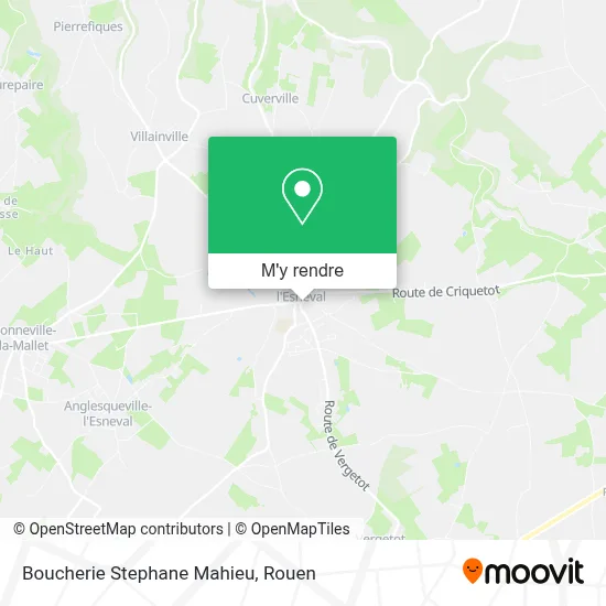 Boucherie Stephane Mahieu plan