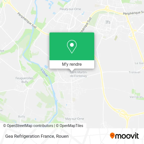 Gea Refrigeration France plan