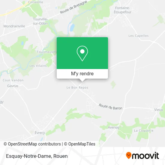 Esquay-Notre-Dame plan