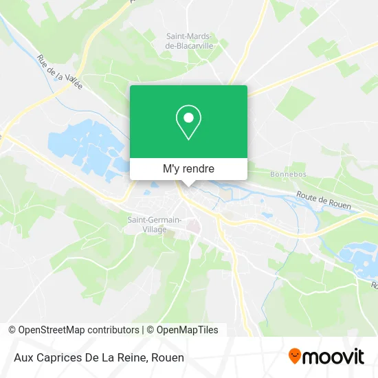 Aux Caprices De La Reine plan