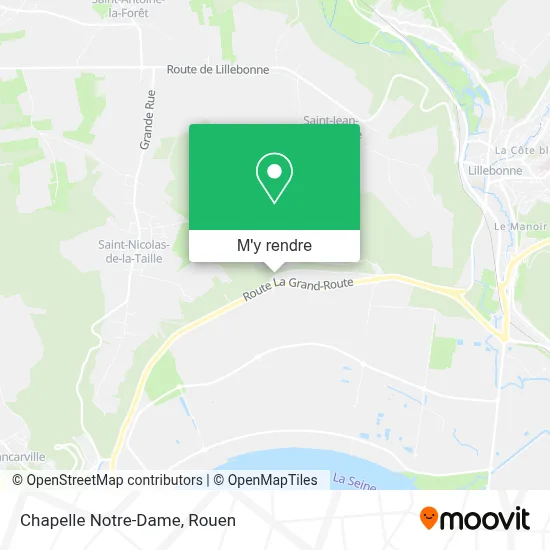 Chapelle Notre-Dame plan