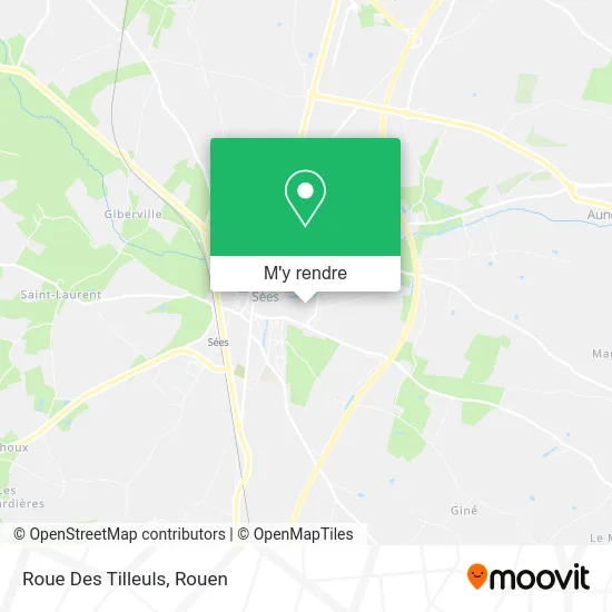 Roue Des Tilleuls plan