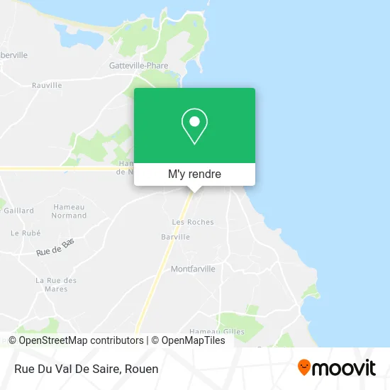 Rue Du Val De Saire plan