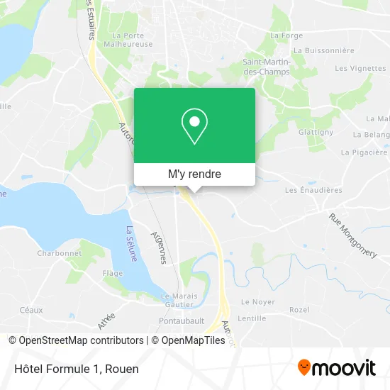 Hôtel Formule 1 plan