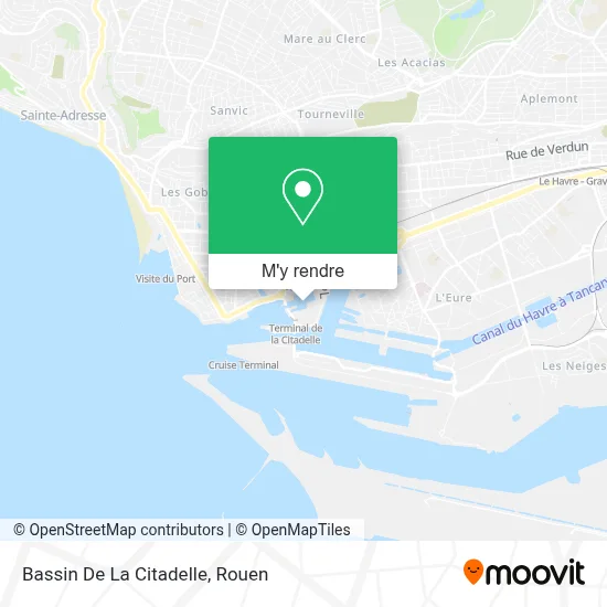 Bassin De La Citadelle plan