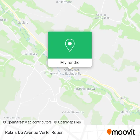 Relais De Avenue Verte plan