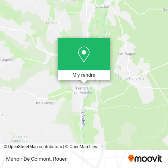 Manoir De Colmont plan