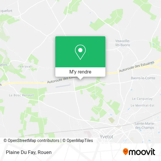 Plaine Du Fay plan