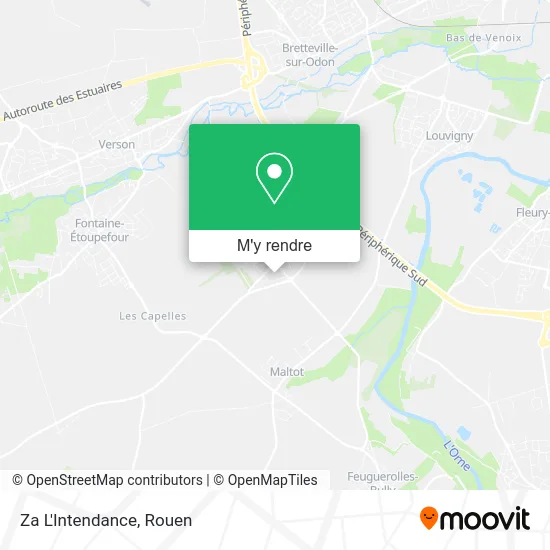 Za L'Intendance plan