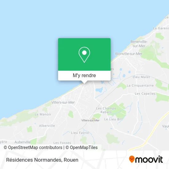 Résidences Normandes plan