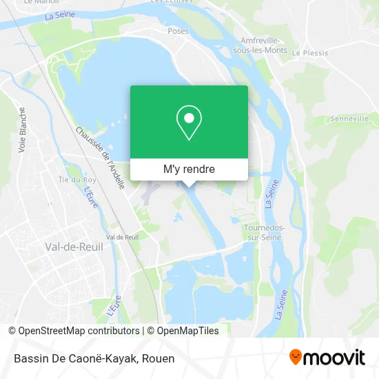 Bassin De Caonë-Kayak plan