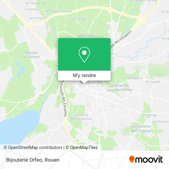 Bijouterie Orfeo plan