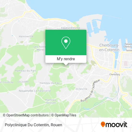 Polyclinique Du Cotentin plan