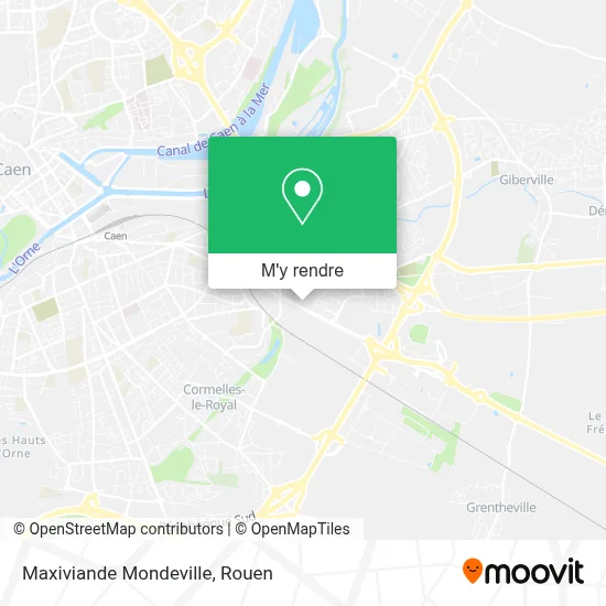 Maxiviande Mondeville plan