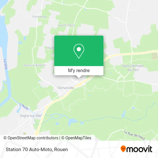 Station 70 Auto-Moto plan