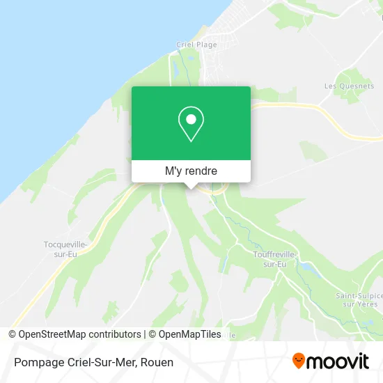 Pompage Criel-Sur-Mer plan