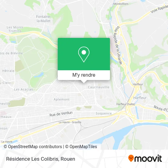 Résidence Les Colibris plan