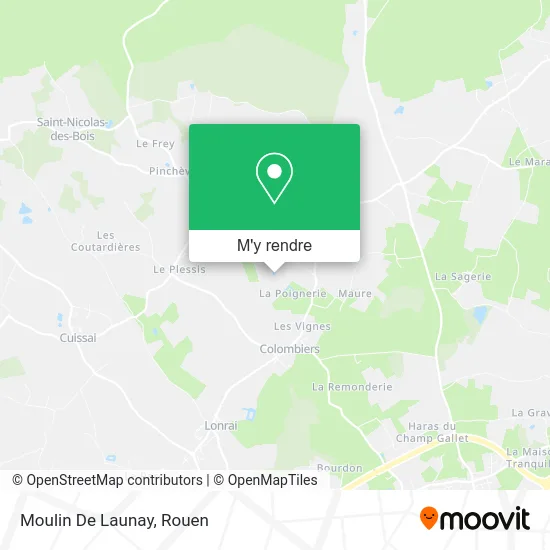 Moulin De Launay plan