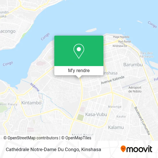 Cathédrale Notre-Dame Du Congo plan