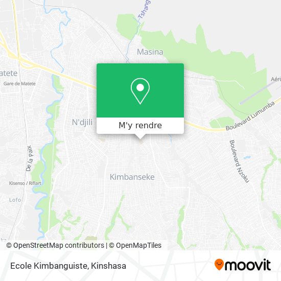Ecole Kimbanguiste plan