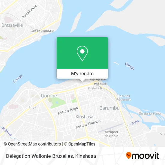 Délégation Wallonie-Bruxelles plan