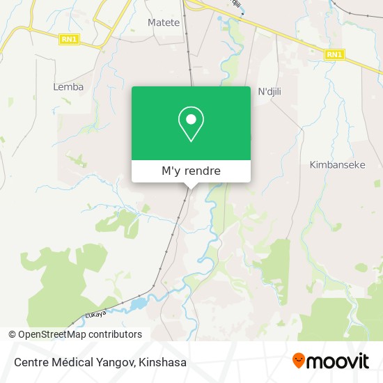 Centre Médical Yangov plan